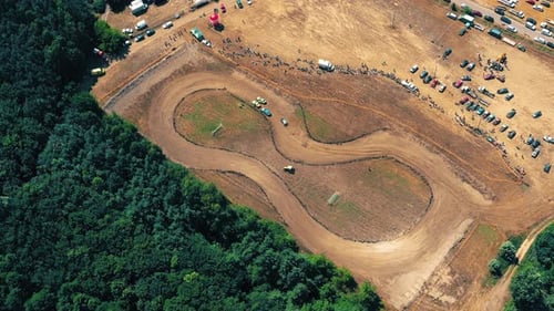 Autocross sporting events. The sports cars racing. Traditional rally .The racing car drives into a s