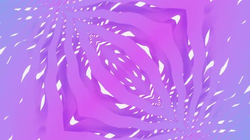 Seamless Looping Fluid Abstract Tunnel Background Animation