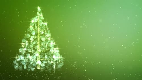 Leuchtender Weihnachtsbaum, wiederauflösbar