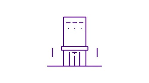 Animated Office Building lcon