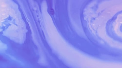 Abstract Fluid Background with Light Blue and Purple Swirls