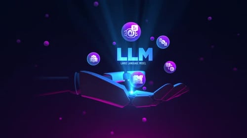 LLM: Modelo de linguagem grande, mão robótica