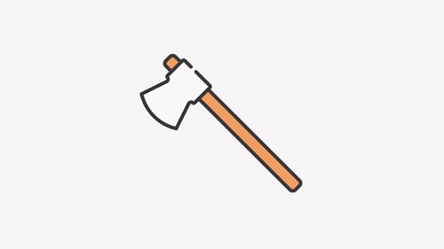 Axe icon animation