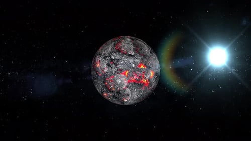 Planet and solar system. 2797
