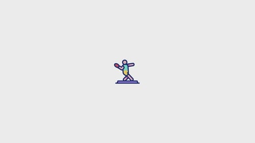 Shotput Animated Icon
