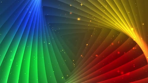 Matriz de triângulos com partículas