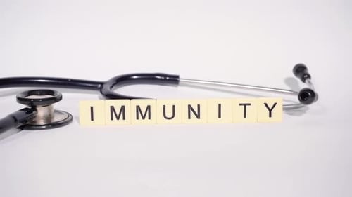 Wort IMMUNITÄT auf Scrabble