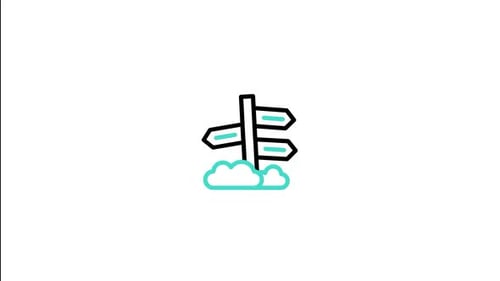 Directions Animated Icon