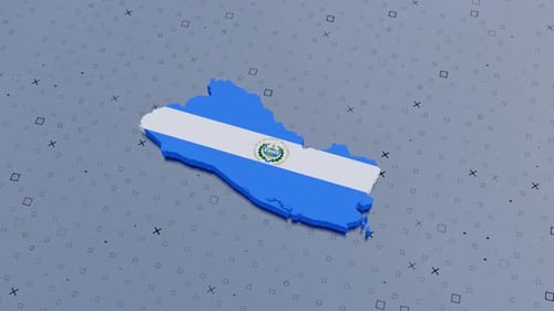 El Salvador Political Border