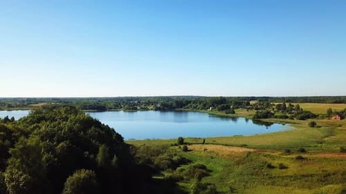 Beautiful Landscape Of Lakes In The Shumilinsky District 01