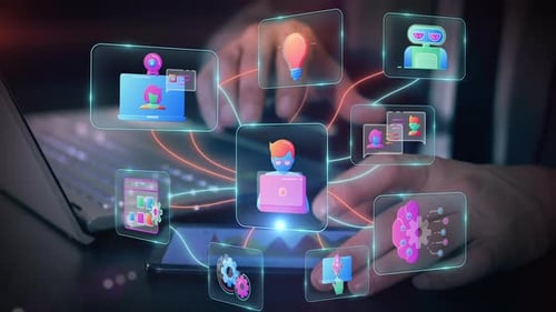 Effective Employee Performance Using Modern Technologies in Infographics