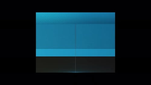 Dynamic Light Streak Square Reveal