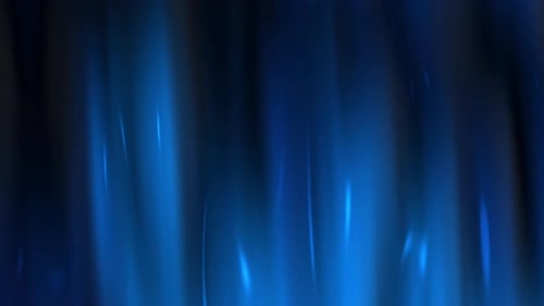 Abstract Navy Blue Light Trails Flowing Smoothly On Dark Gradien