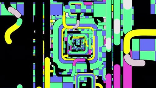 Geometrische Pop-Form 02