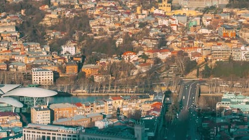 Tbilisi Georgia Famous Landmark Sameba