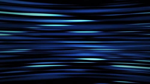 Blaue Neonlinien