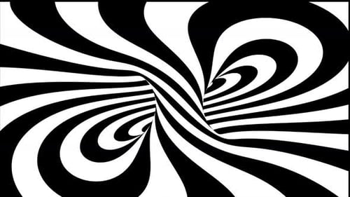 Black and White Abstract Background Video