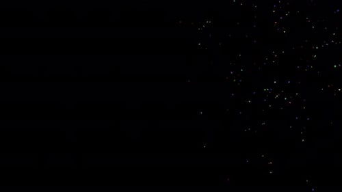 Confetti Fall with Alpha 4K