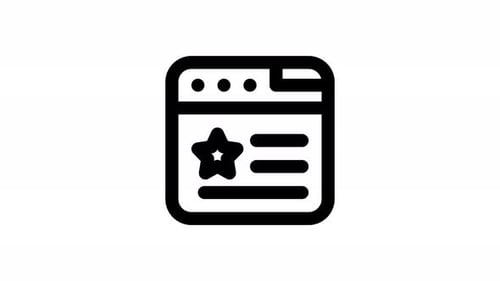 Animation des Blogzeile-Symbols