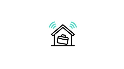 Workathome Animated Icon