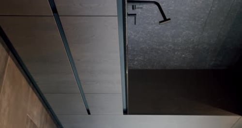 Modern Bathroom Interior Design Close Up