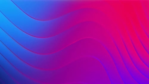 Dynamic Abstract Fluid Waves Gradient Background Loop
