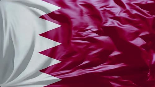 Realistic Waving Flag Loop Background Animation