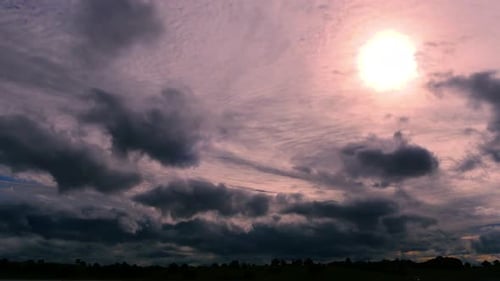These Dramatic Time Lapse Sky with sun video suitable muti use projects, insert your Title, Message