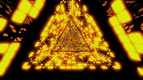 Colorful Tunnel Motion Graphics Loop