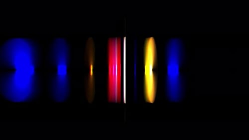 4k bunter flackernder Tanzbalken-Bewegungshintergrund