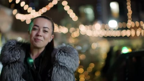 Joyful Evening in the City