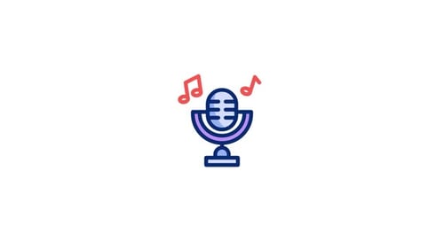 Microphone Animated Icon