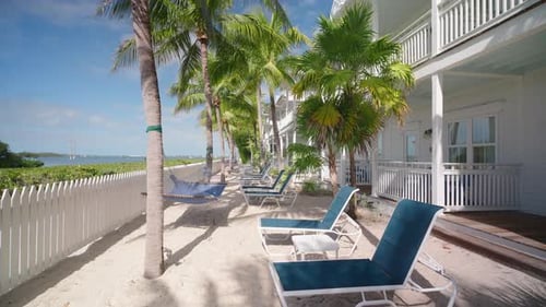 The Serene and Picturesque Hotel Pathway Located in Key West Florida