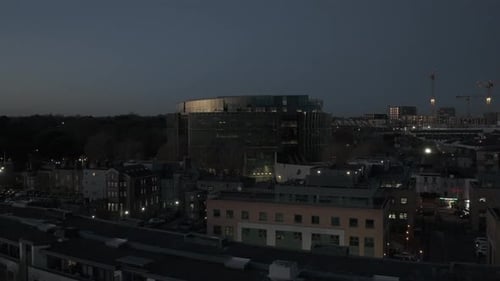 Cinematic Drone Footage flying over The Criminal Court of Justice - Co.Dublin - Ireland_22