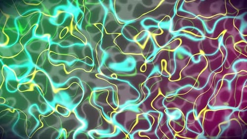 abstract smooth wave background. multicolor soft smooth trendy wavy animated 4k. Vd 808