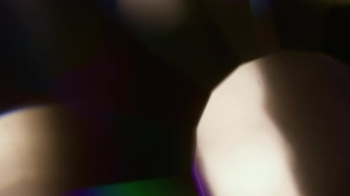 Crystal Leaking Blur Geometric Flare Rainbow Light