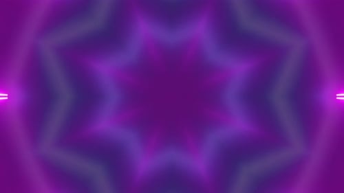 Glowing Flowers Seamless Background