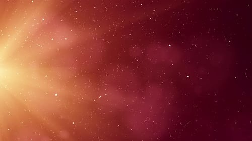 Abstract God's Ray Red Particles Vertical Background