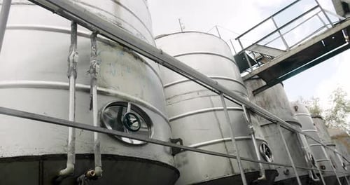 Konzept der Alkoholproduktion