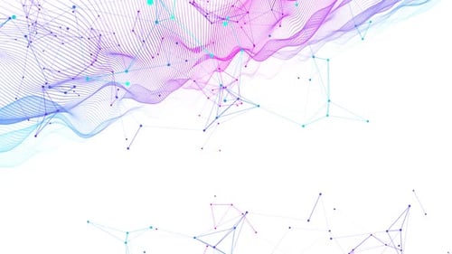 White Plexus Technology Network Background Loop V4