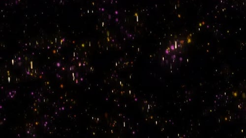 Particle sparkle glitter fall down