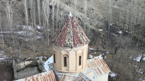 Aerial Historical Church