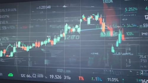 Business Stock Market Graph