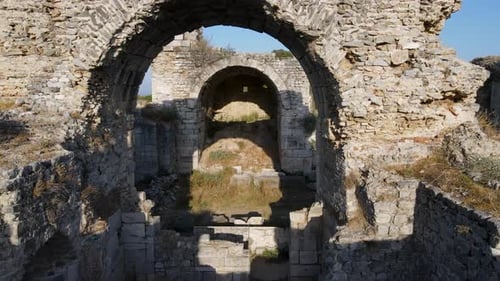 Historical Stone Arch Ruins