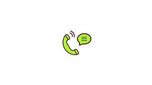 On Call Information Icon animation