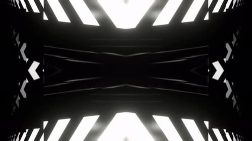 White Smooth Striped Abstract Pattern Background Vj Loop In 4K