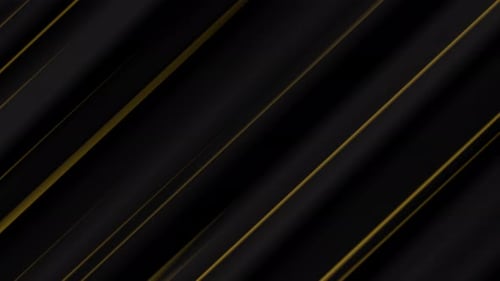 Modern Abstract Diagonal Golden Lines Background Loop
