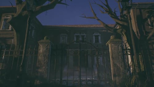 Entrada a la vieja escuela