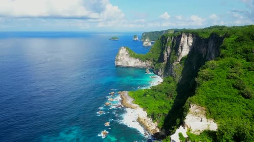 Manta point in Nusa Penida.