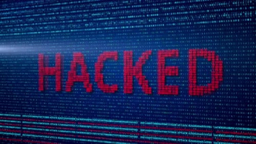 Warnung vor Systemabstürzen und Hackerangriffen Warnung vor Hackerangriffen nach einem Cyberangriff auf das Computernetzwerk